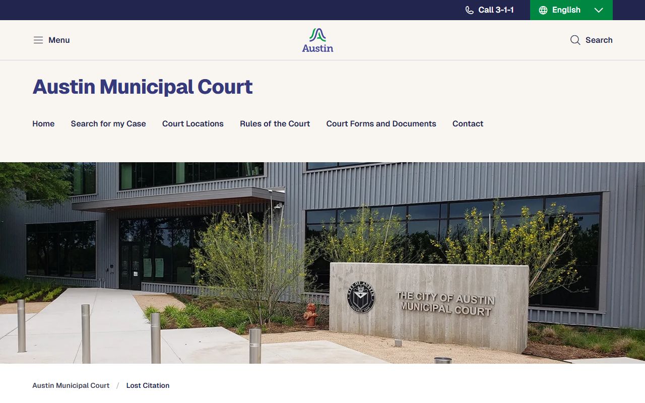 Austin Family Court Records - Municipal Court