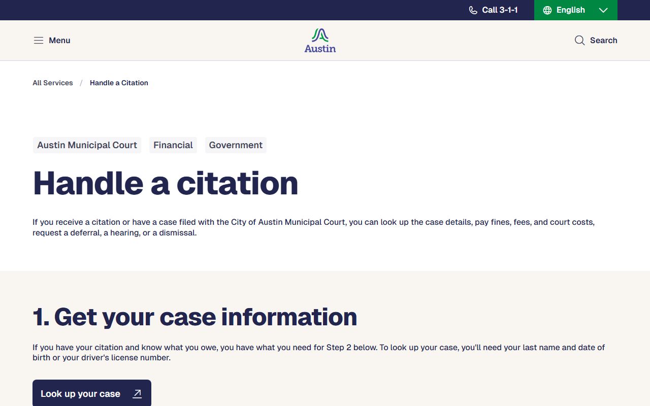 Austin Family Court Records - Citation Services