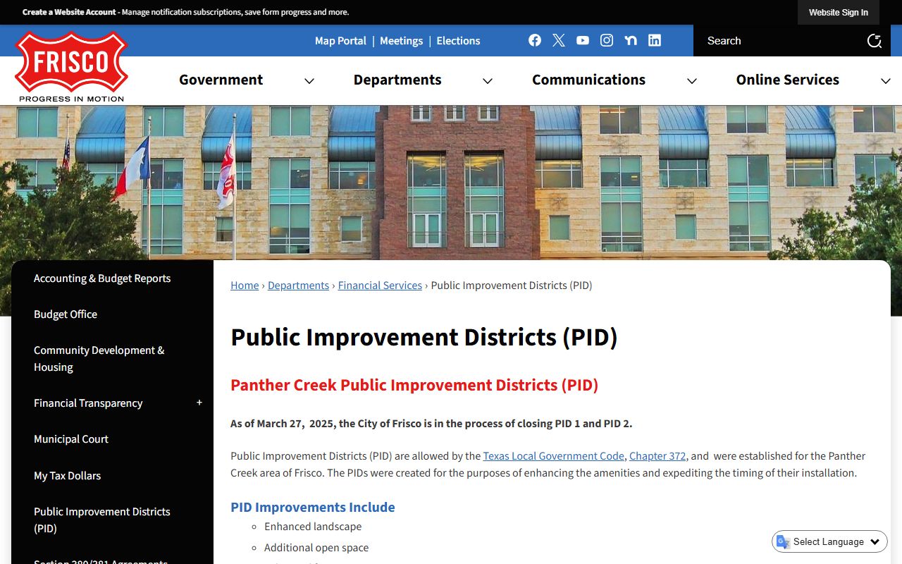 Frisco City Secretary office handling public records requests in Frisco, Texas