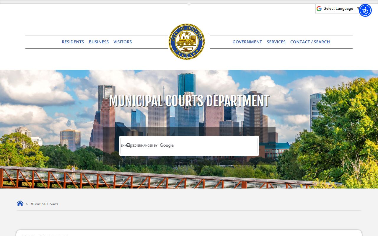 Houston Family Court Records - Municipal Courts Portal