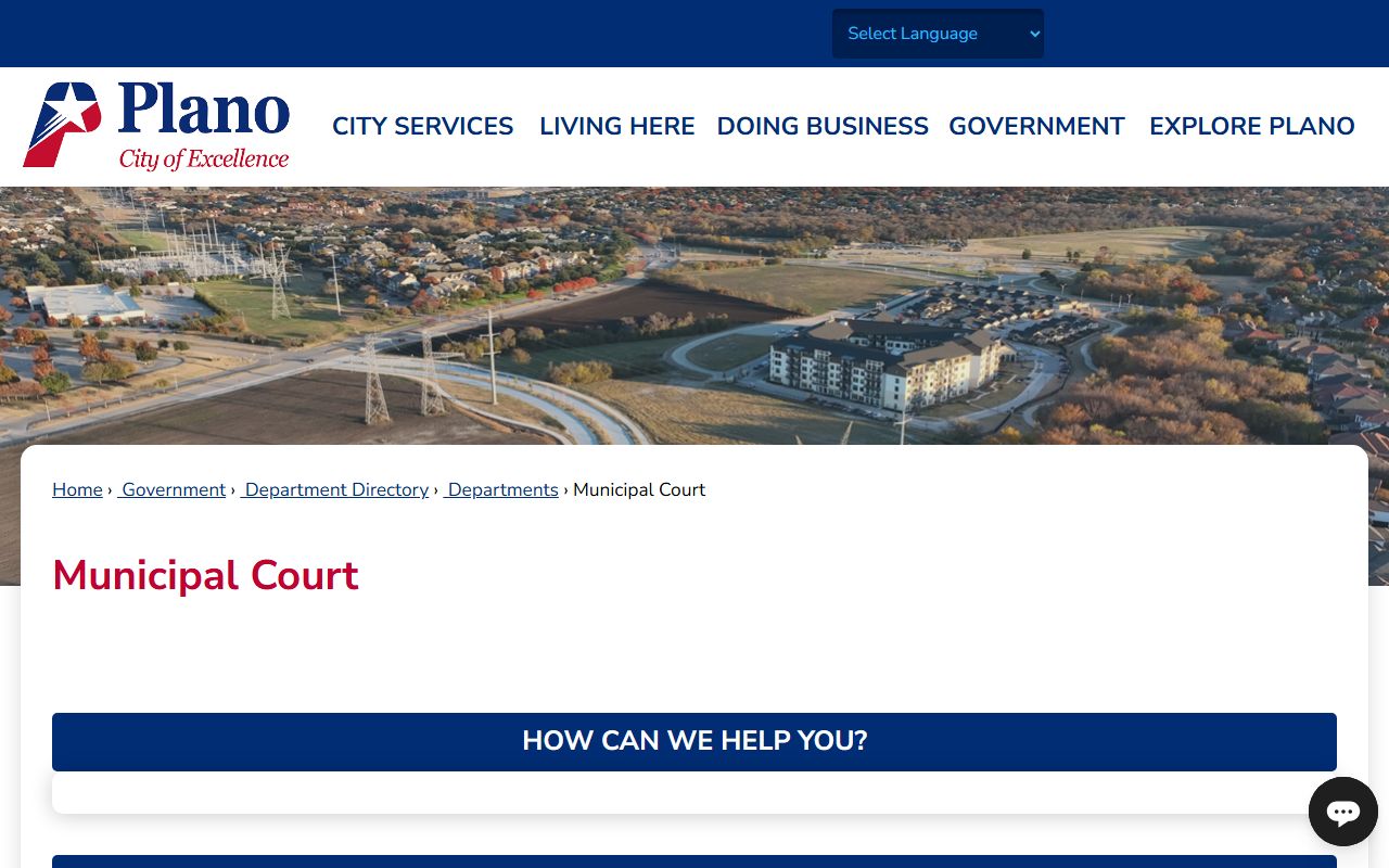 Plano Family Court Records - Municipal Court